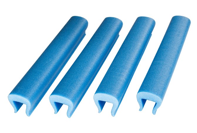 Blaue Loggyflex SoftTops Schutzprofile